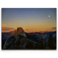 Featured image 1 for Full moon at Half Dome Yosemite National Park