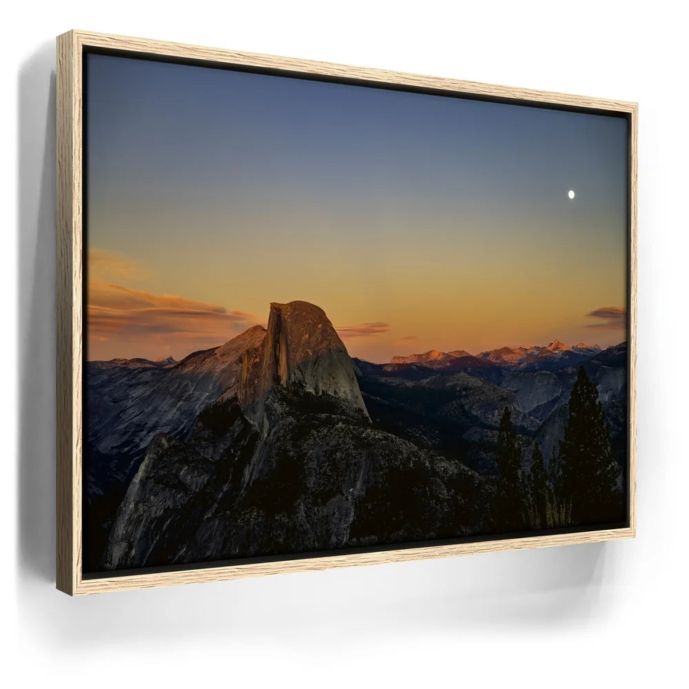 Featured image 9 for Full moon at Half Dome Yosemite National Park