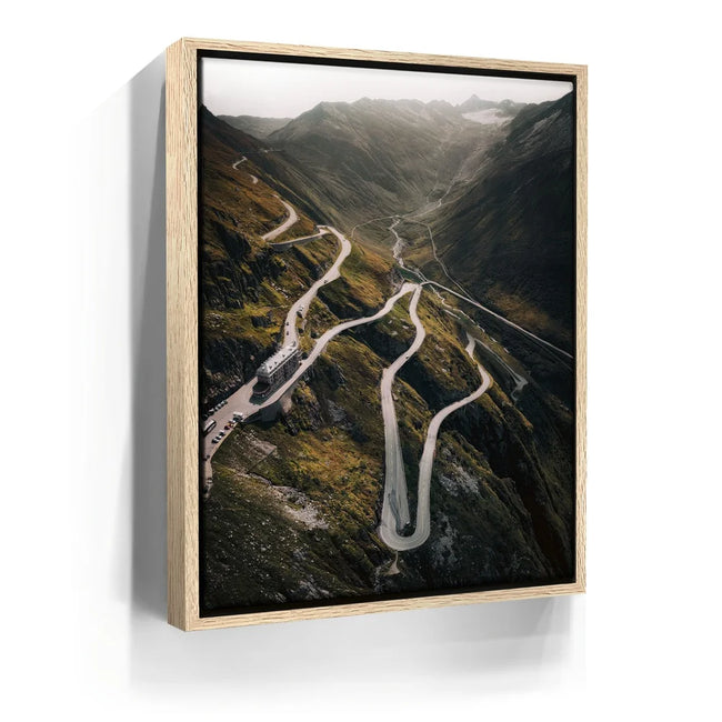 Featured image 9 for Furkapass Amazing Curved Mountain Road - Switzerland
