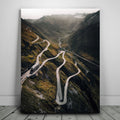 Featured image 1 for Furkapass Amazing Curved Mountain Road - Switzerland