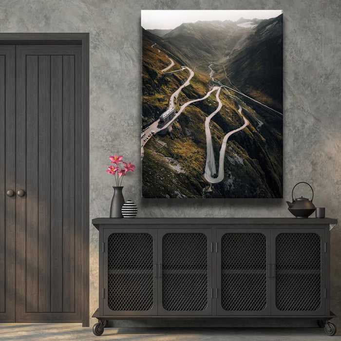 Featured image 2 for Furkapass Amazing Curved Mountain Road - Switzerland