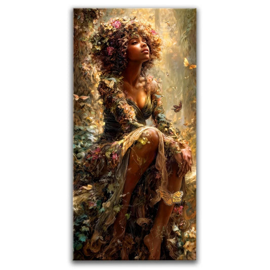 Gaia’s Daughter Posters, Prints, & Visual Artwork TheGoatWallArt PORTRAIT - TALL 15x30 0.75" STANDARD