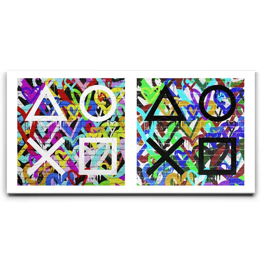 Game On Posters, Prints, & Visual Artwork TheGoatWallArt LANDSCAPE - WIDE 30x15 0.75" STANDARD