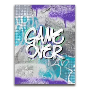 Game Over - Blue & Purple
