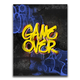 Game Over - Graffiti - Defender Style