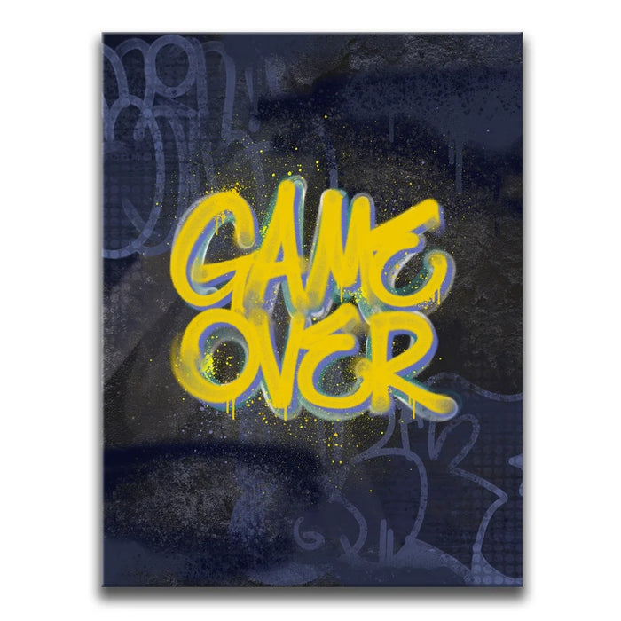Featured image 1 for Game Over - Graffiti - Space Invaders Style