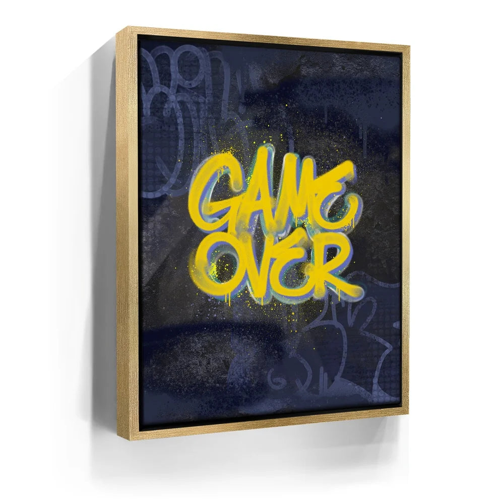Featured image 7 for Game Over - Graffiti - Space Invaders Style