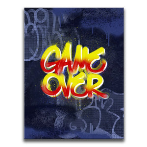 Game Over - Graffiti - Street Fighter Style