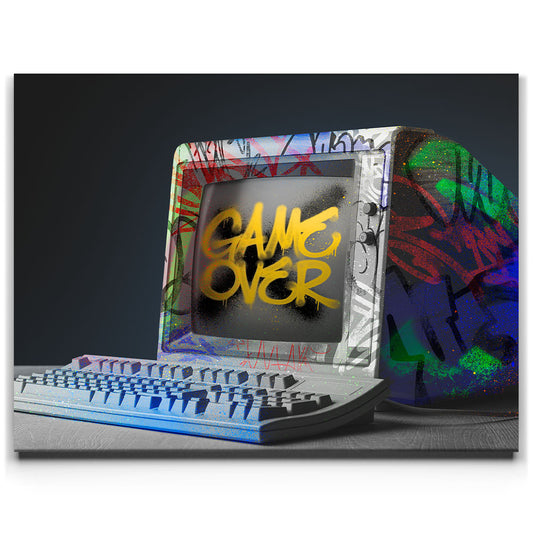 Game over - PC Posters, Prints, & Visual Artwork TheGoatWallArt LANDSCAPE 24x18 0.75" STANDARD