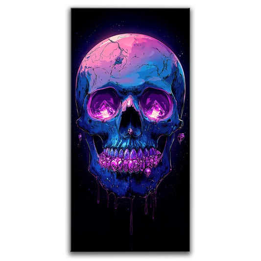 Gemstone Gaze Posters, Prints, & Visual Artwork TheGoatWallArt PORTRAIT - TALL 15x30 0.75" STANDARD