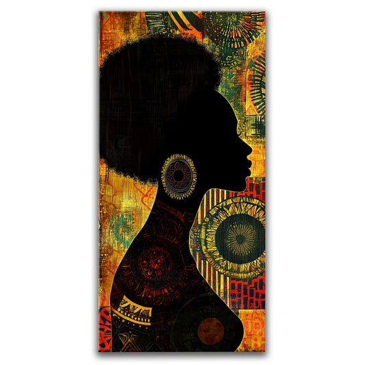 Geometry Of She Posters, Prints, & Visual Artwork TheGoatWallArt PORTRAIT - TALL 15x30 0.75" STANDARD