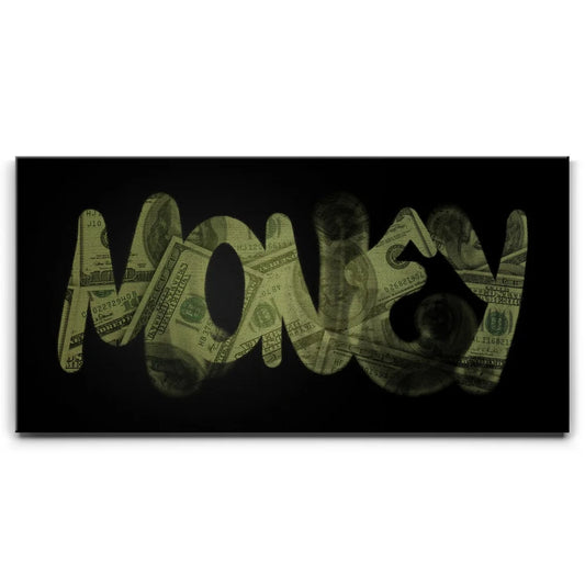 Get Money Posters, Prints, & Visual Artwork TheGoatWallArt LANDSCAPE - WIDE 30x15 0.75" STANDARD