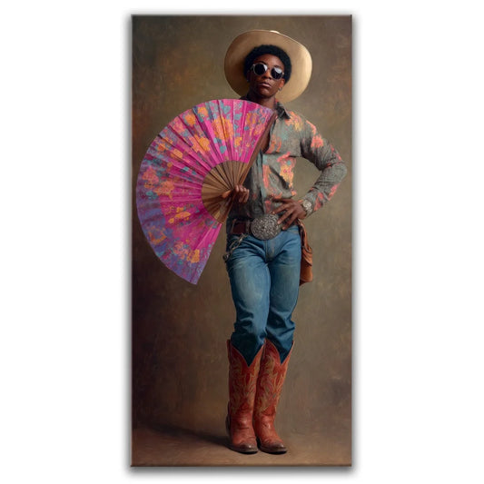 Giddy Hautex Posters, Prints, & Visual Artwork TheGoatWallArt PORTRAIT - TALL 15x30 0.75" STANDARD