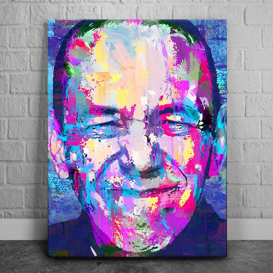 Gilbert Gottfried Canvas Set Posters, Prints, & Visual Artwork TheGoatWallArt PORTRAIT 18x24 0.75" STANDARD