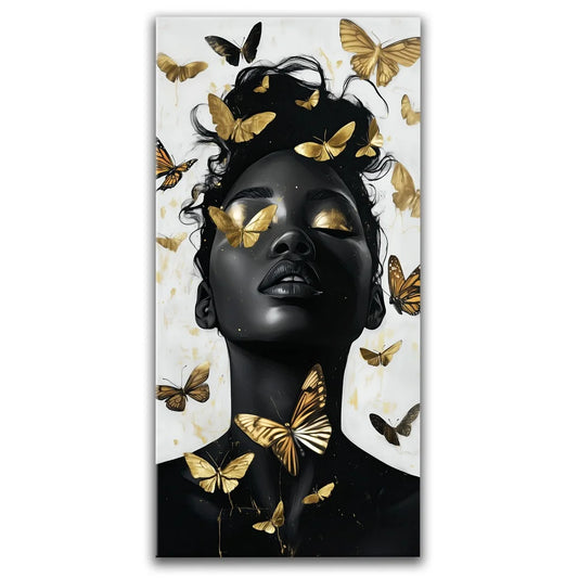Gilded Grace Posters, Prints, & Visual Artwork TheGoatWallArt PORTRAIT - TALL 15x30 0.75" STANDARD