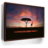Featured image 10 for Giraffe Sunset Reflections Tanzania