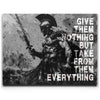 Featured image 1 for Give Nothing Take Everything - Black & White