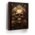 Featured image 10 for Gold Skull Red Roses