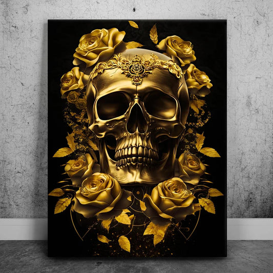 Golden Death Posters, Prints, & Visual Artwork TheGoatWallArt PORTRAIT 18x24 0.75" STANDARD