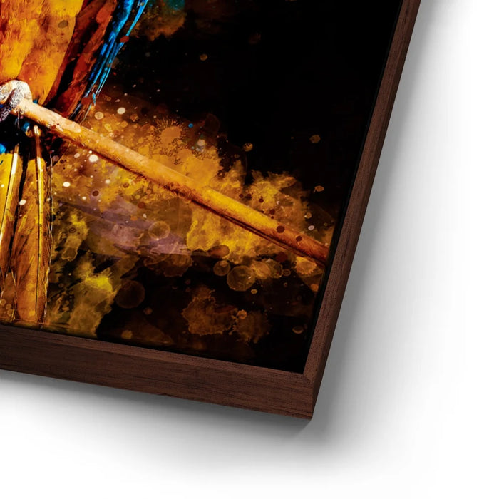 Featured image 14 for Golden Macaw - Watercolor