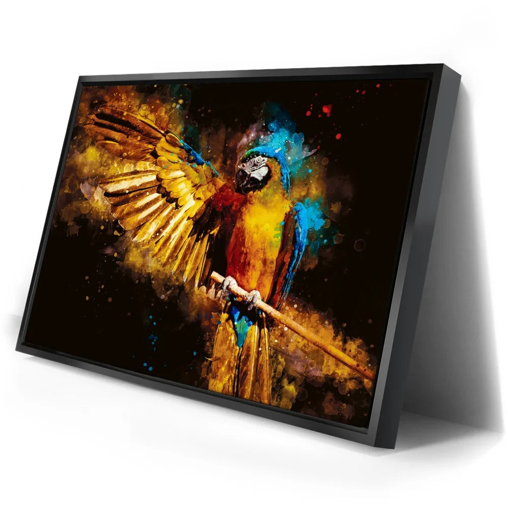Featured image 2 for Golden Macaw - Watercolor