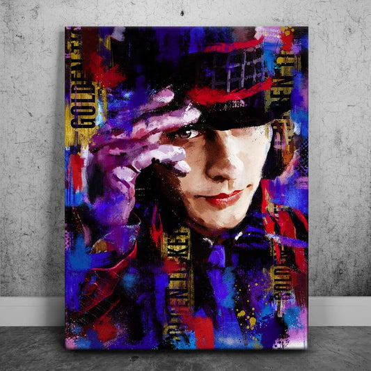 Golden Ticket Posters, Prints, & Visual Artwork TheGoatWallArt PORTRAIT 18x24 0.75" STANDARD