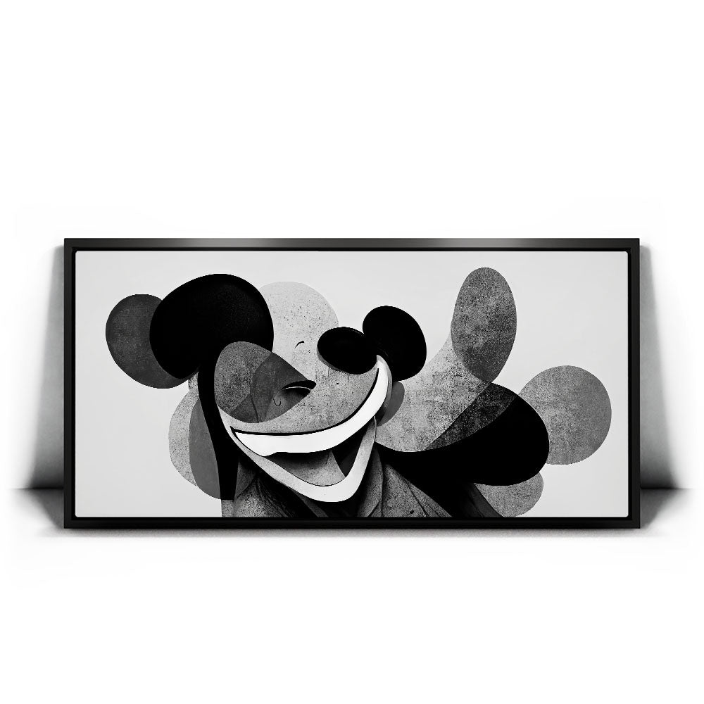 Abstract Goofy - Black and White