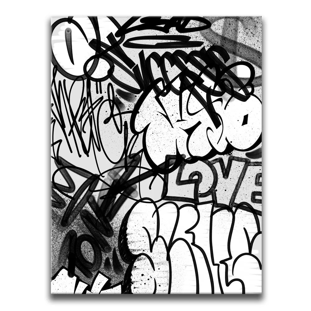 Featured image 1 for Graffiti - Black and White