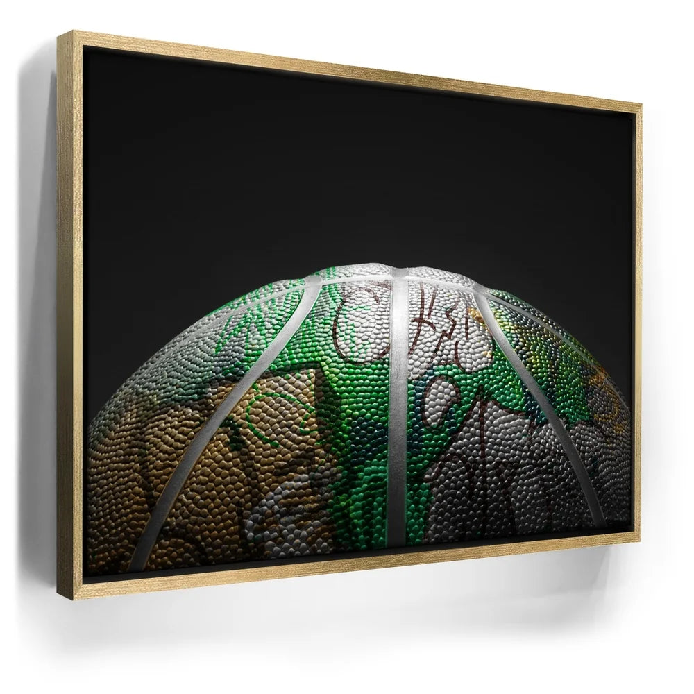 Featured image 7 for Graffiti Basketball - Celtics Colors