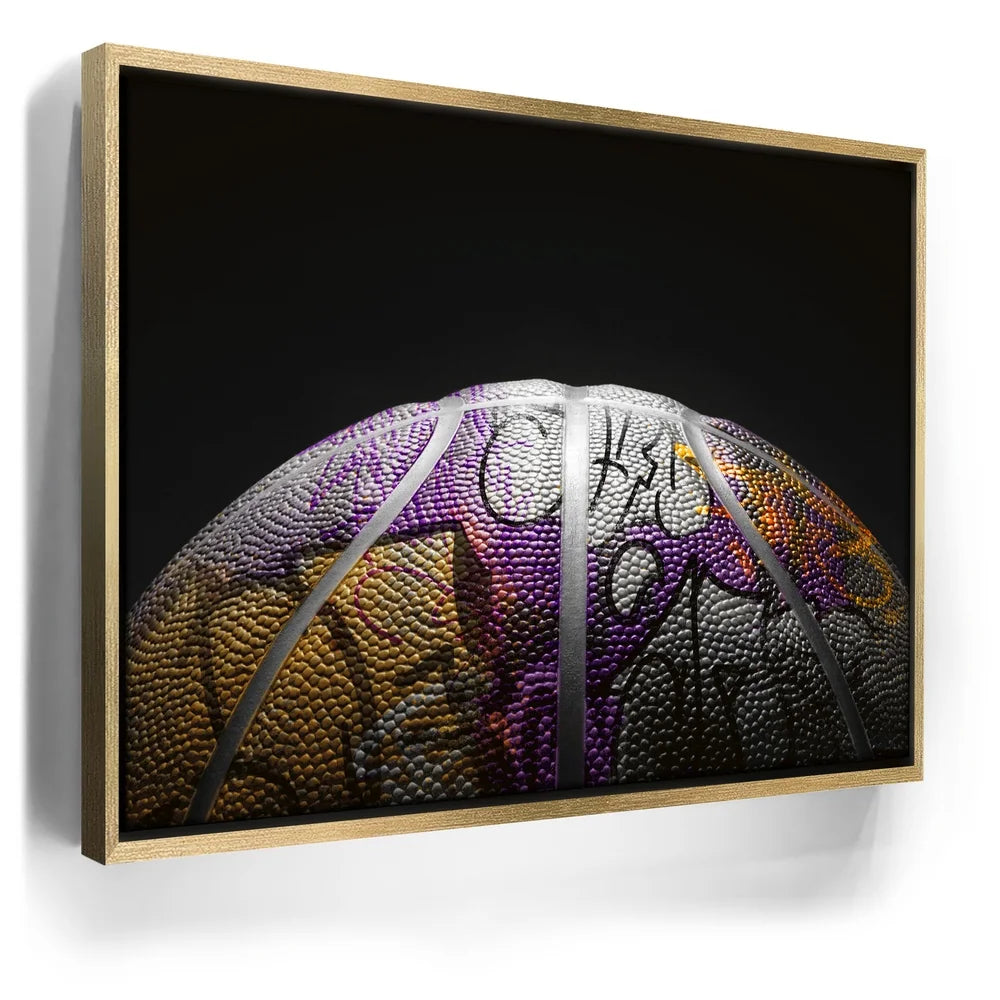Featured image 7 for Graffiti Basketball - Lakers Colors