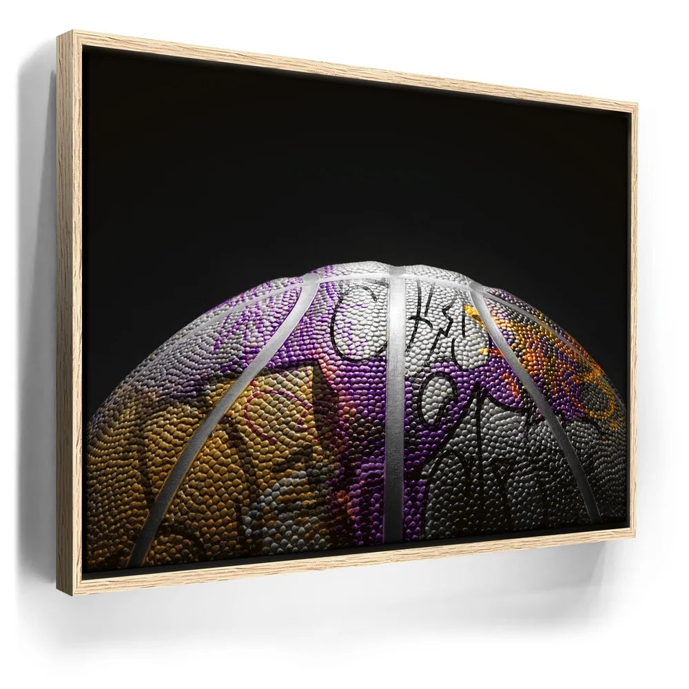 Featured image 9 for Graffiti Basketball - Lakers Colors