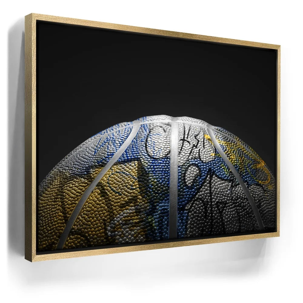 Featured image 7 for Graffiti Basketball - Warriors Colors