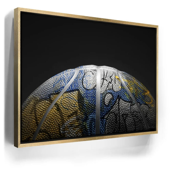 Featured image 7 for Graffiti Basketball - Warriors Colors