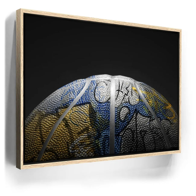 Featured image 9 for Graffiti Basketball - Warriors Colors