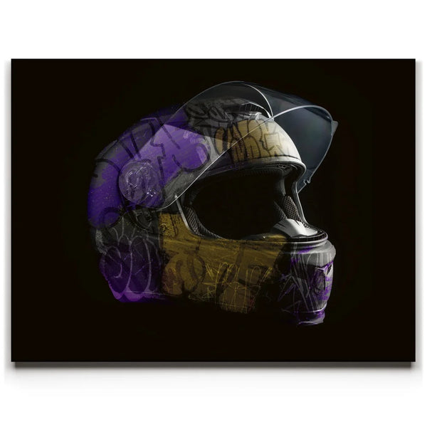 Graffiti Biker Helmet