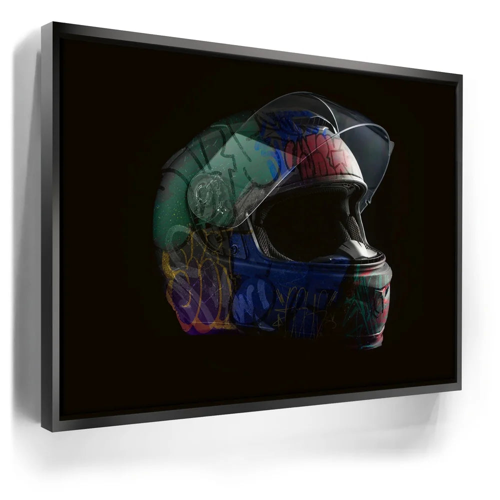 Featured image 5 for Graffiti Biker Helmet 2