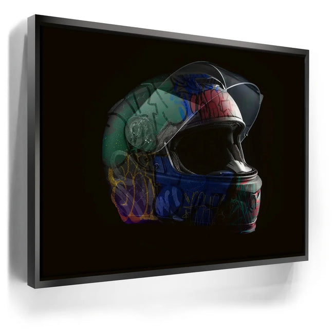 Featured image 5 for Graffiti Biker Helmet 2