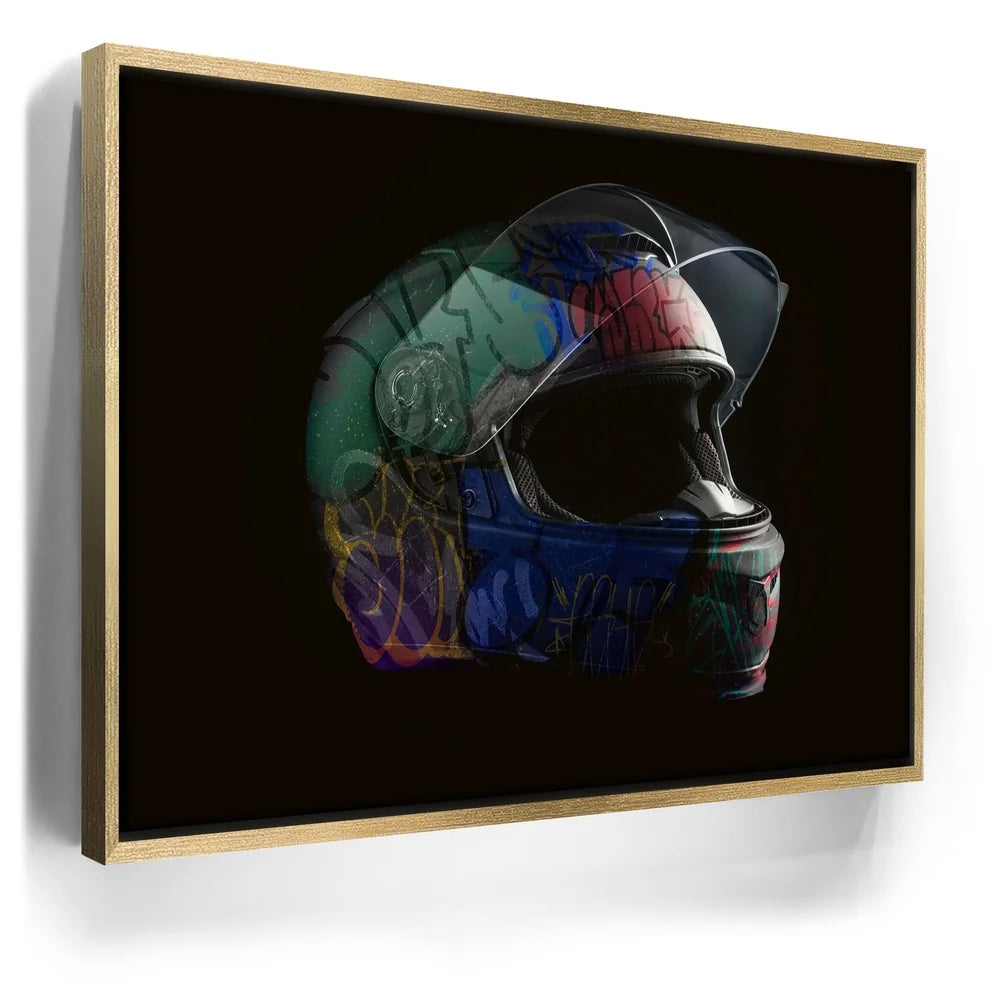Featured image 7 for Graffiti Biker Helmet 2