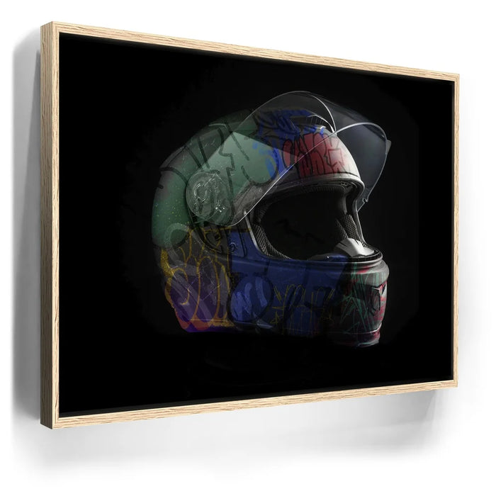 Featured image 9 for Graffiti Biker Helmet 2