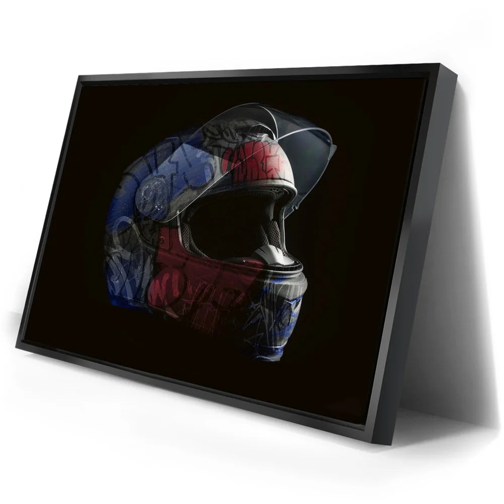 Featured image 2 for Graffiti Biker Helmet 3