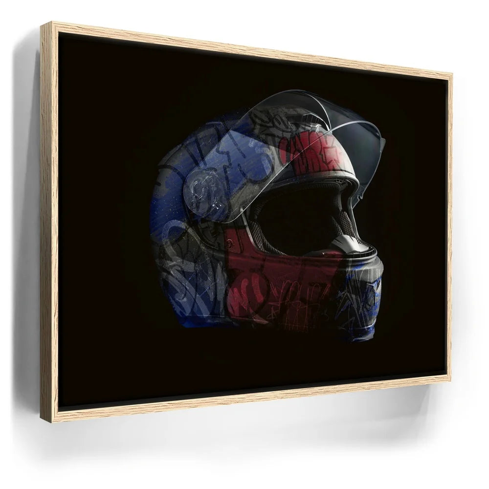 Featured image 9 for Graffiti Biker Helmet 3
