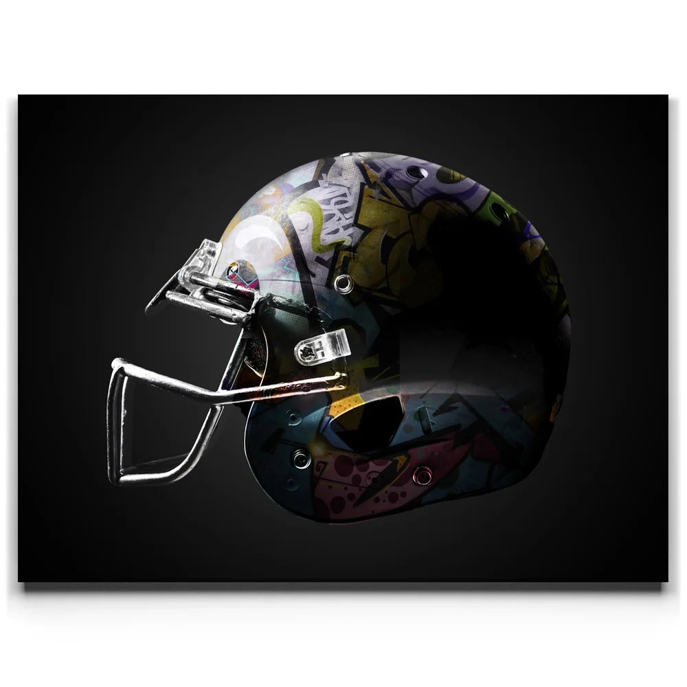 Featured image 1 for Graffiti Football Helmet