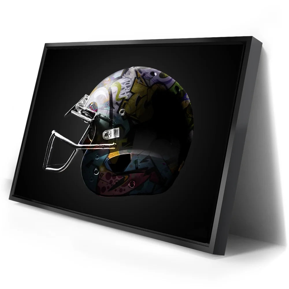 Graffiti Football Helmet