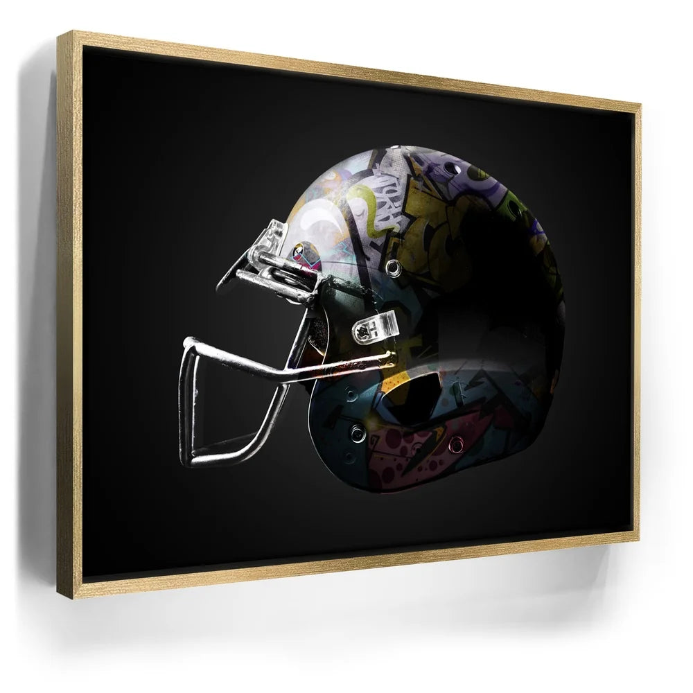 Graffiti Football Helmet