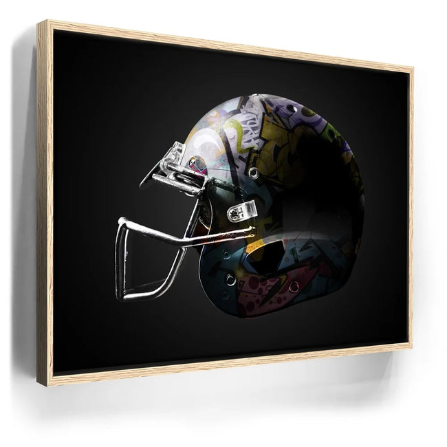 Graffiti Football Helmet