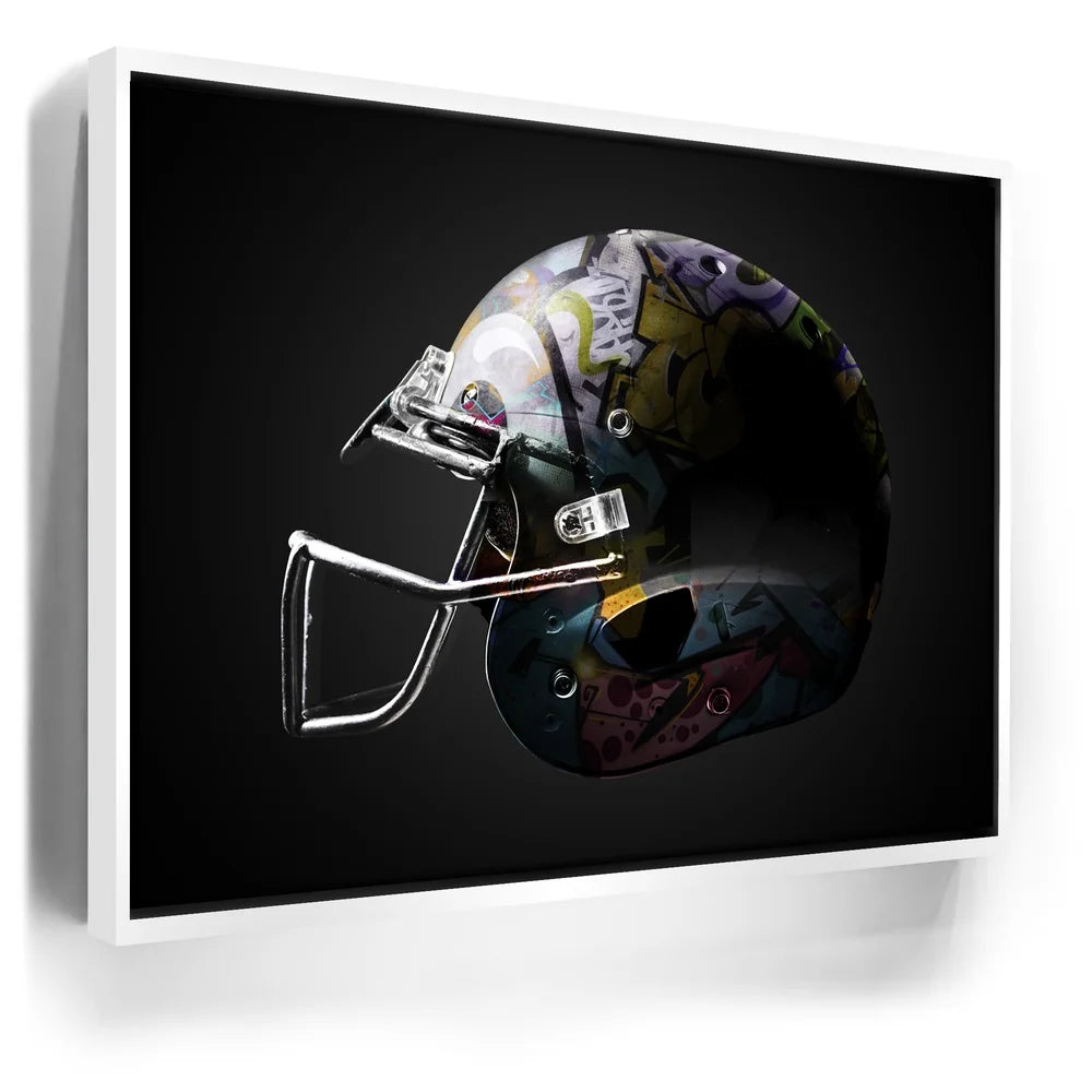 Graffiti Football Helmet