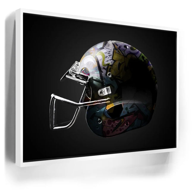 Graffiti Football Helmet