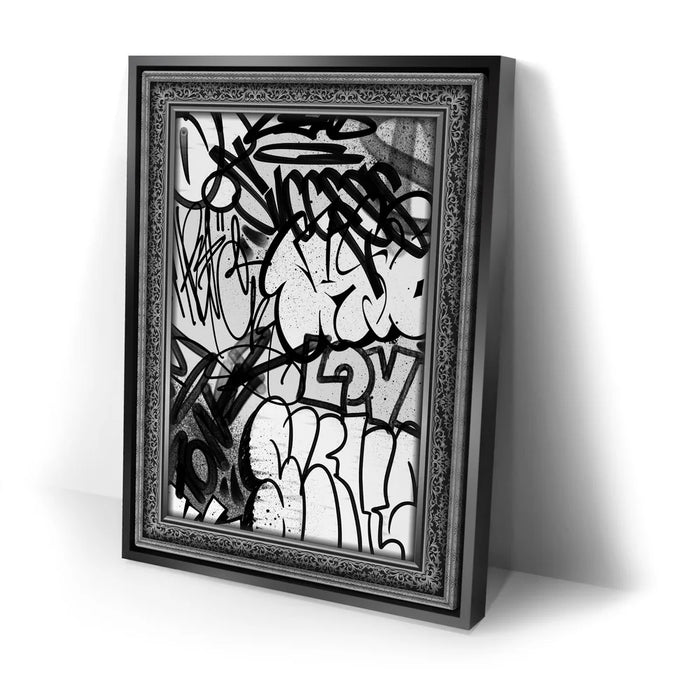 Featured image 2 for Graffiti Framed - Black and White