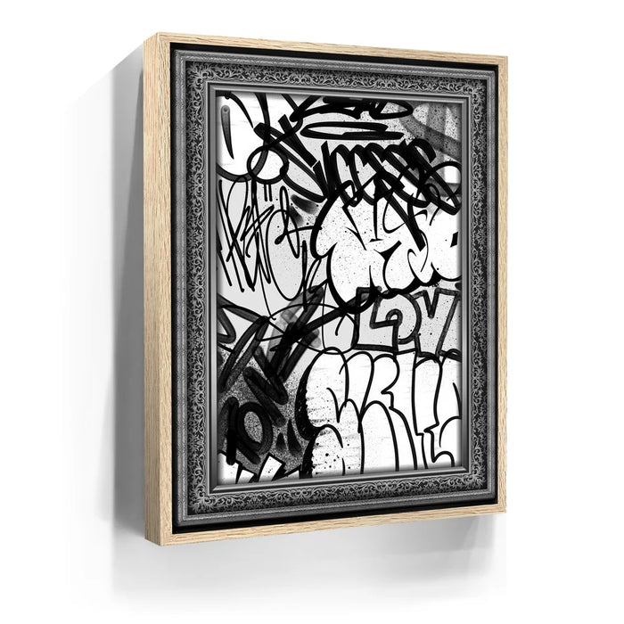 Featured image 9 for Graffiti Framed - Black and White