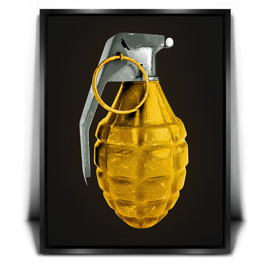 Graffiti Grenade - Gold